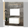 Sense lite - Blanc, Sense Litle 55 cm miroir